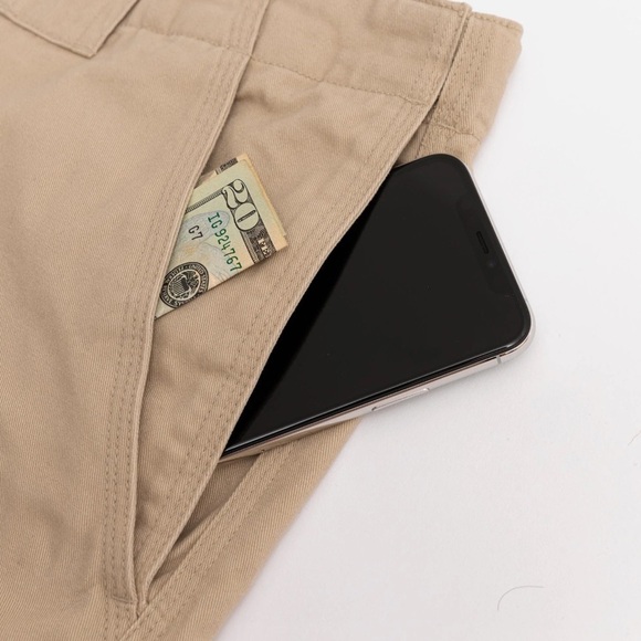 GRAY SCOTTeVEST HIDDEN CARGO SHORTS - NEW IN PACKAGE - SIZE 42 - Picture 12 of 13